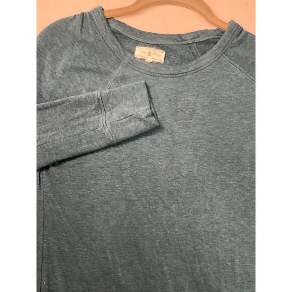 Anthropology Lou & Grey‎ Women's Dark Teal Long Sleeve Dress Small Dress - Picture 5 of 6